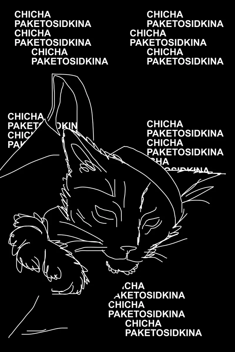 Posters with my cat Chicha, image 5