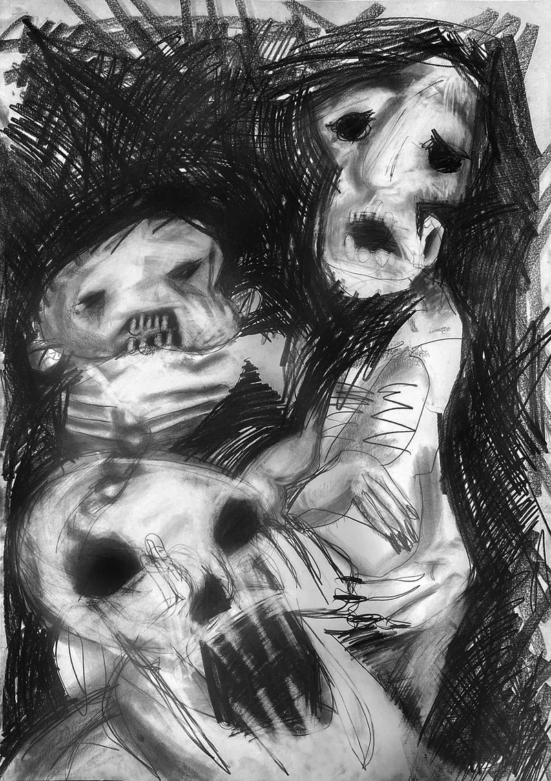 Series of illustrations “Ate Grandfather”, image 4