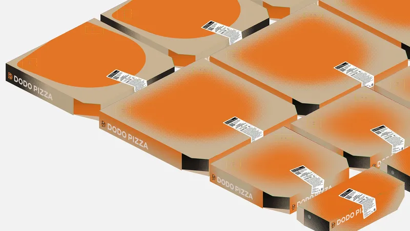 Packaging for the opening of Dodo Pizza in Dubai, image 2