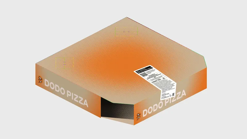Packaging for the opening of Dodo Pizza in Dubai, image 4
