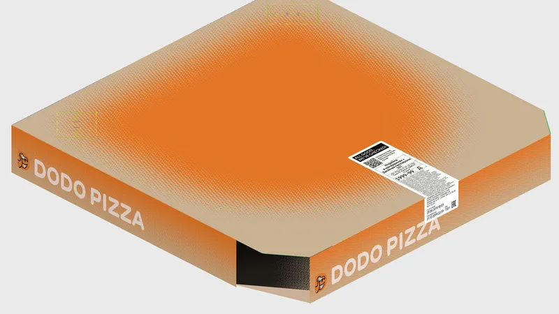 Packaging for the opening of Dodo Pizza in Dubai, image 5