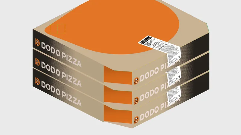 Packaging for the opening of Dodo Pizza in Dubai, image 7
