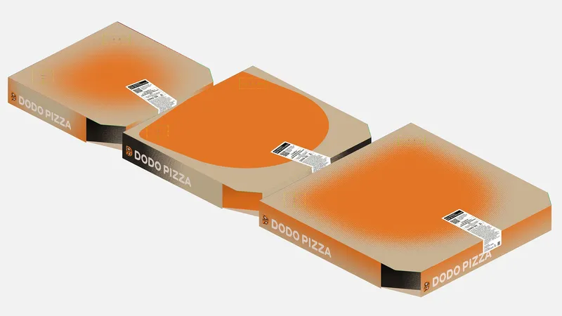 Packaging for the opening of Dodo Pizza in Dubai, image 9